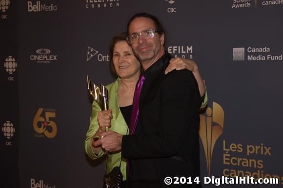 Marcy Page and Chris Landreth | CBC Broadcast Gala | 2nd Canadian Screen Awards