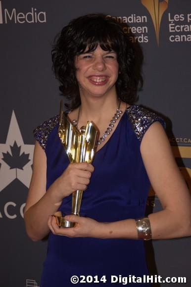 Gabrielle Marion-Rivard | CBC Broadcast Gala | 2nd Canadian Screen Awards