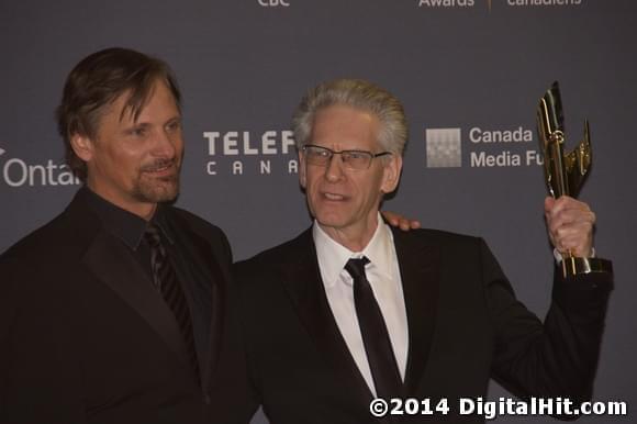 Viggo Mortensen and David Cronenberg | CBC Broadcast Gala | 2nd Canadian Screen Awards