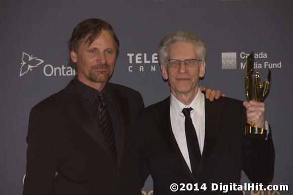 Viggo Mortensen and David Cronenberg | CBC Broadcast Gala | 2nd Canadian Screen Awards