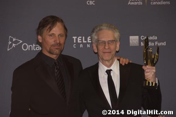 Viggo Mortensen and David Cronenberg | CBC Broadcast Gala | 2nd Canadian Screen Awards