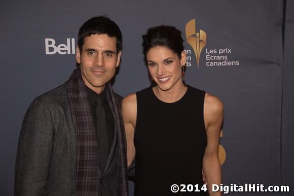 Ben Bass and Missy Peregrym | CBC Broadcast Gala | 2nd Canadian Screen Awards