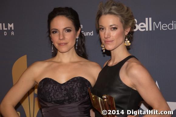 Anna Silk and Zoie Palmer | CBC Broadcast Gala | 2nd Canadian Screen Awards