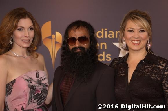 Lauren Hammersley, Suresh John and Naomi Snieckus | 4th Canadian Screen Awards