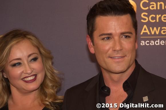 Chantal Craig and Yannick Bisson | 4th Canadian Screen Awards
