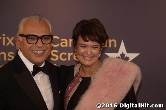 Joe Mimran and Kimberley Newport | 4th Canadian Screen Awards