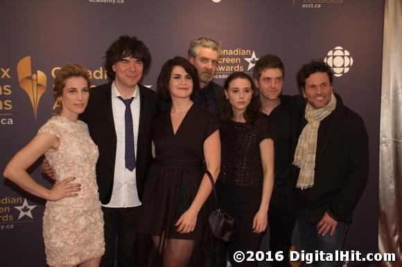 Nancy Grant, Mathieu Bouchard-Malo, Anne Émond, Sylvain Corbeil, Karelle Tremblay, Maxim Gaudette and Martin Léon | 4th Canadian Screen Awards