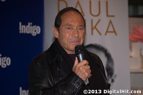 Paul Anka | Paul Anka signing for his book, My Way, and new CD, Duets, at Indigo in Toronto