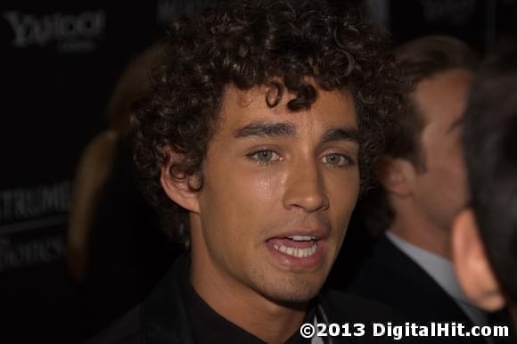 Robert Sheehan at The Mortal Instruments: City of Bones Toronto premiere