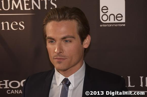 Kevin Zegers at The Mortal Instruments: City of Bones Toronto premiere