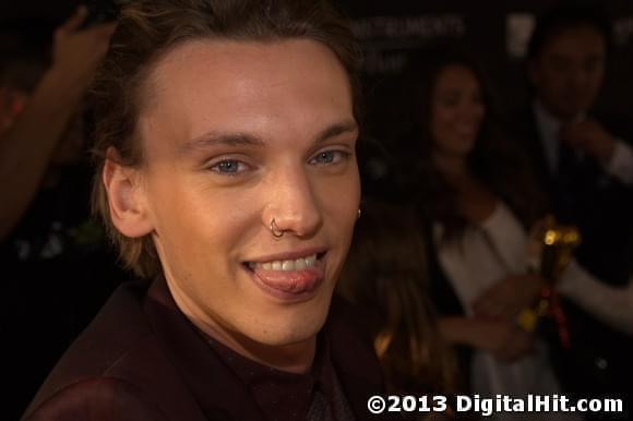 Jamie Campbell Bower at The Mortal Instruments: City of Bones Toronto premiere