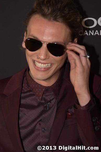 Jamie Campbell Bower at The Mortal Instruments: City of Bones Toronto premiere