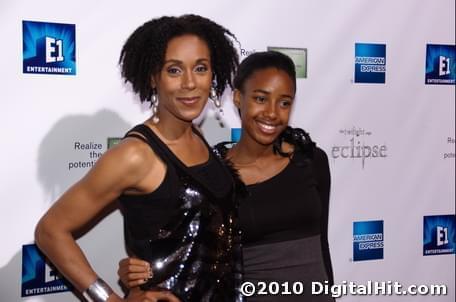 Rosey Edeh and Micha Edeh at The Twilight Saga: Eclipse premiere in Toronto presented by American Express Canada