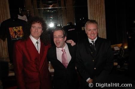 Brian May, Ben Elton and Roger Taylor | Arrivals | We Will Rock You opening night – Toronto