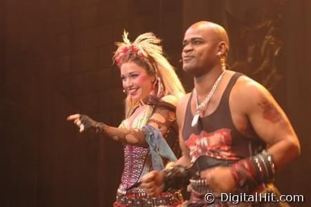 Suzie McNeil and Sterling Jarvis | Curtain Call | We Will Rock You opening night – Toronto