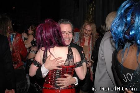 Erica Peck and Ben Elton | Post-Show Backstage Gathering | We Will Rock You opening night – Toronto
