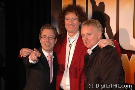 Ben Elton, Brian May and Roger Taylor | WWRY Cast and Crew Party | We Will Rock You opening night – Toronto