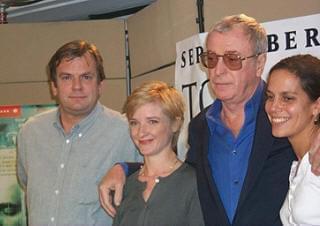 Mark Herman, Jane Horrocks, Michael Caine and Elizabeth Karlsen | Little Voice press conference | 23rd Toronto International Film Festival