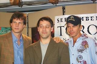 Bill Paxton, Sam Raimi and Billy Bob Thornton | A Simple Plan press conference | 23rd Toronto International Film Festival