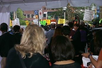 OCAP protestors | Felicia’s Journey premiere | 24th Toronto International Film Festival