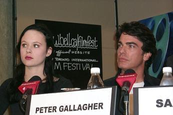 Thora Birch and Peter Gallagher | American Beauty press conference | 24th Toronto International Film Festival