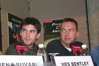 Wes Bentley and Alan Ball | American Beauty press conference | 24th Toronto International Film Festival