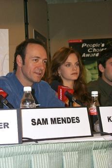 Kevin Spacey and Mena Suvari | American Beauty press conference | 24th Toronto International Film Festival