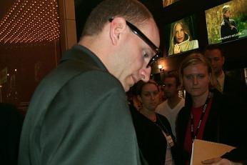 Steven Soderbergh at The Limey premiere | 24th Toronto International Film Festival