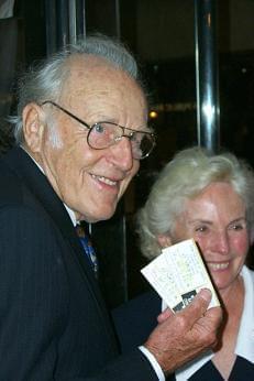 Jan Rubes at The Cider House Rules premiere | 24th Toronto International Film Festival