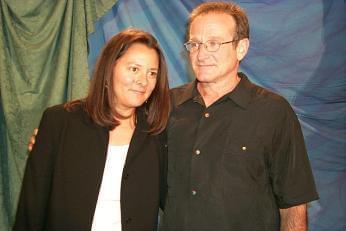 Marsha Garces Williams and Robin Williams | Jakob the Liar press conference | 24th Toronto International Film Festival