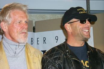 Nick Nolte and Bruce Willis | Breakfast of Champions press conference | 24th Toronto International Film Festival