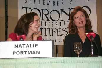 Natalie Portman and Susan Sarandon | Anywhere But Here press conference | 24th Toronto International Film Festival