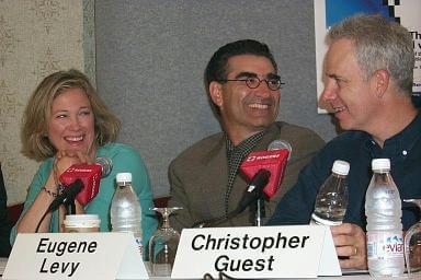 Catherine O’Hara, Eugene Levy and Christopher Guest | Best in Show press conference | 25th Toronto International Film Festival