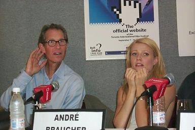 Bruce Paltrow and Gwyneth Paltrow | Duets press conference | 25th Toronto International Film Festival