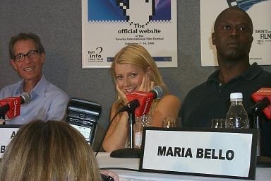 Bruce Paltrow, Gwyneth Paltrow and Andre Braugher | Duets press conference | 25th Toronto International Film Festival