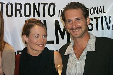 Catherine McCormack and Josh Lucas at The Weight of Water press conference | 25th Toronto International Film Festival