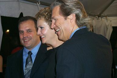 Rod Lurie, Joan Allen and Jeff Bridges at The Contender premiere | 25th Toronto International Film Festival