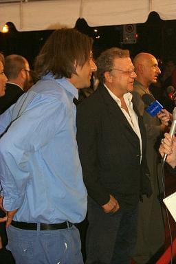 Jonathan Glazer, Jeremy Thomas and Ben Kingsley | Sexy Beast premiere | 25th Toronto International Film Festival