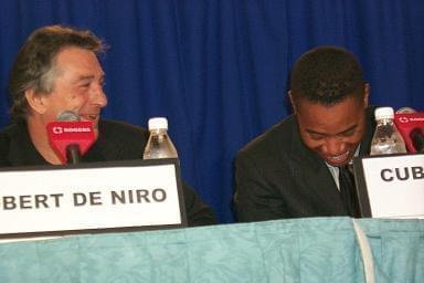 Robert De Niro and Cuba Gooding Jr. | Men of Honor press conference | 25th Toronto International Film Festival