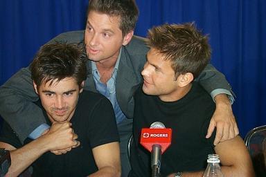 Colin Farrell, Shea Whigham and Matthew Davis | Tigerland press conference | 25th Toronto International Film Festival