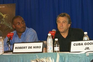 George Tillman Jr. and Robert De Niro | Men of Honor press conference | 25th Toronto International Film Festival