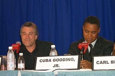 Robert De Niro and Cuba Gooding Jr. | Men of Honor press conference | 25th Toronto International Film Festival