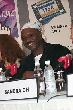 Robert Wisdom | Dancing | Blue Iguana press conference | 25th Toronto International Film Festival