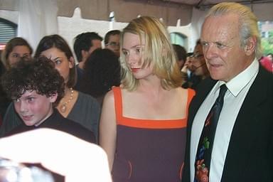 Anton Yelchin, Hope Davis and Anthony Hopkins | Hearts in Atlantis premiere | 26th Toronto International Film Festival