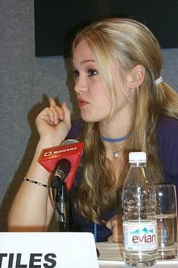 Julia Stiles at The Business of Strangers press conference | 26th Toronto International Film Festival