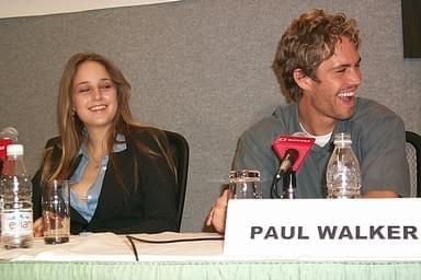 Leelee Sobieski and Paul Walker | Joy Ride press conference | 26th Toronto International Film Festival