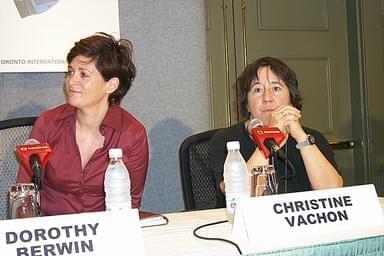 Dorothy Berwin and Christine Vachon at The Safety of Objects press conference | 26th Toronto International Film Festival