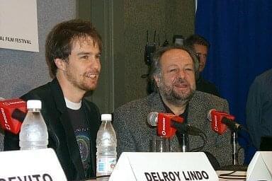 Sam Rockwell and Ricky Jay | Heist press conference | 26th Toronto International Film Festival