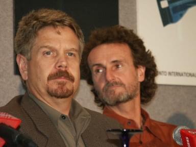 John Wells and Seaton Maclean at The Good Thief press conference | 27th Toronto International Film Festival