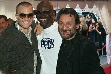 Heath Ledger, Djimon Hounsou and Shekhar Kapur at The Four Feathers premiere | 27th Toronto International Film Festival